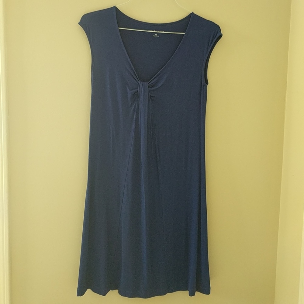 Blue casual dress